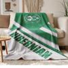 Hibernian Edinburgh Soft and comfortable flannel Suitable for sofas living rooms outdoor camping travel and also makes a great anniversary gif