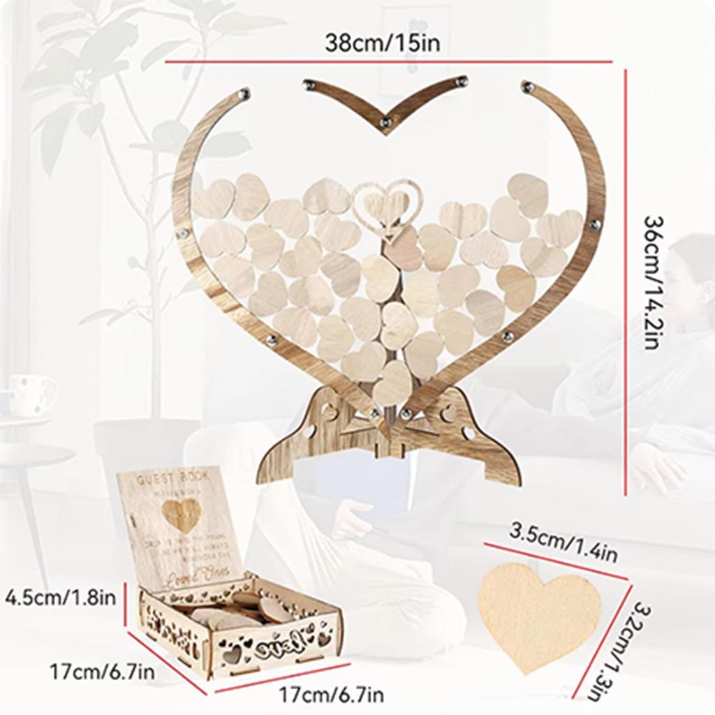 Hyack Wedding Certificate, Guest Participation, Wedding Drops, Heart-Shaped Welcome Space for Weddings