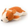 JEMA Gemma Plush Dog Cushion, Cute, Soft and Fluffy, Beagle-Shaped Pillow, Soothing, Perfect for Sleeping, Gift, Approx. 55cm