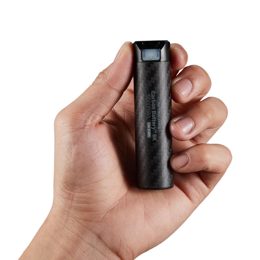 Внешний аккумулятор Nitecore Carbon Battery 6K 6000 мАч USB-C