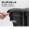 CRAFT WORKS Jimny Armrest Console Box Center Console Storage Black JB64/JB74 (JIMNY/Jimny Sierra, Stitching)
