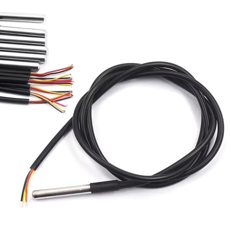 Stainless Steel Waterproof DS18B20 Temperature Sensor Probe