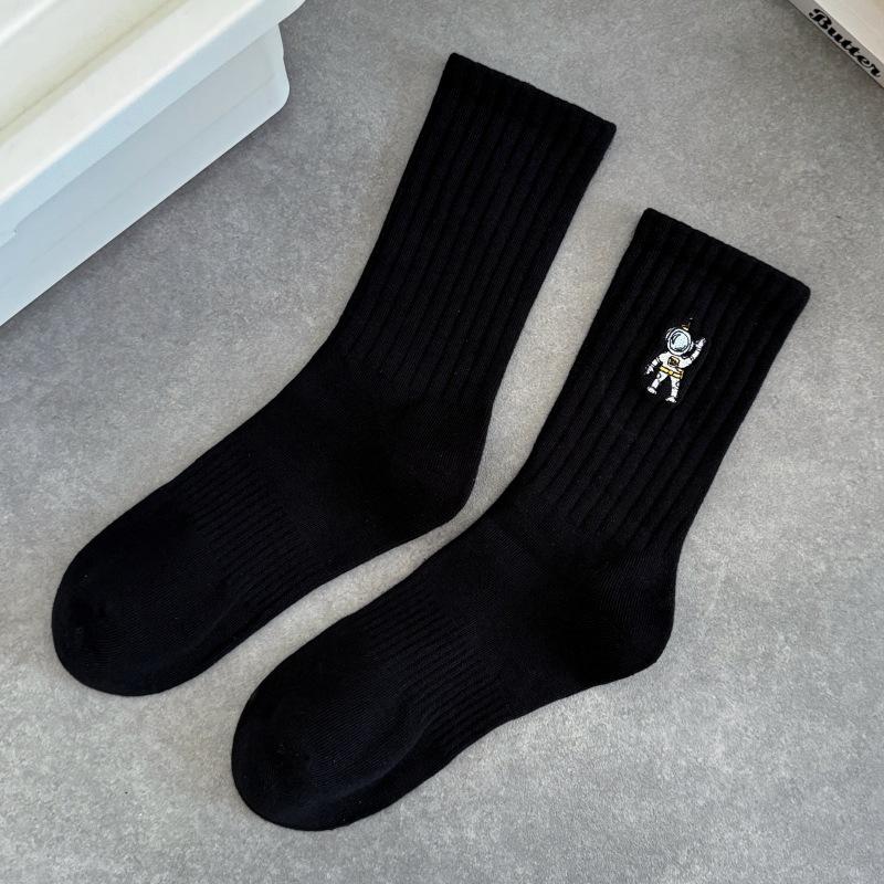 Cityboy Space Planet Mid-Calf Socks for Men & Women - Trendy West Coast Skateboarding Street Style