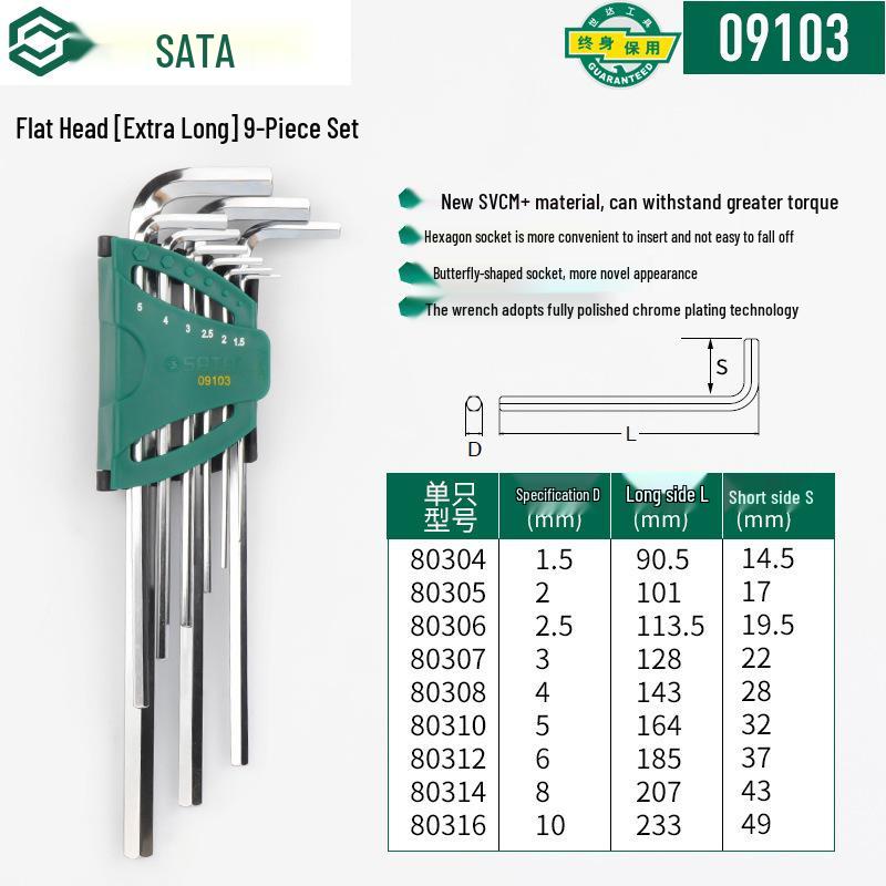 Набор SATA Torx и метрических шестигранных ключей