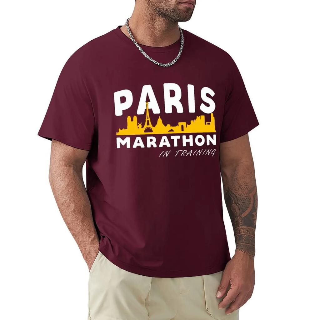 Футболка Marathon In Training - Running Gym Run France City Gift Top