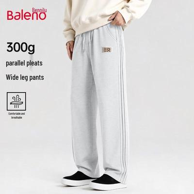Мужские повседневные прямые брюки широкого кроя Baleno 2026 весна/осень