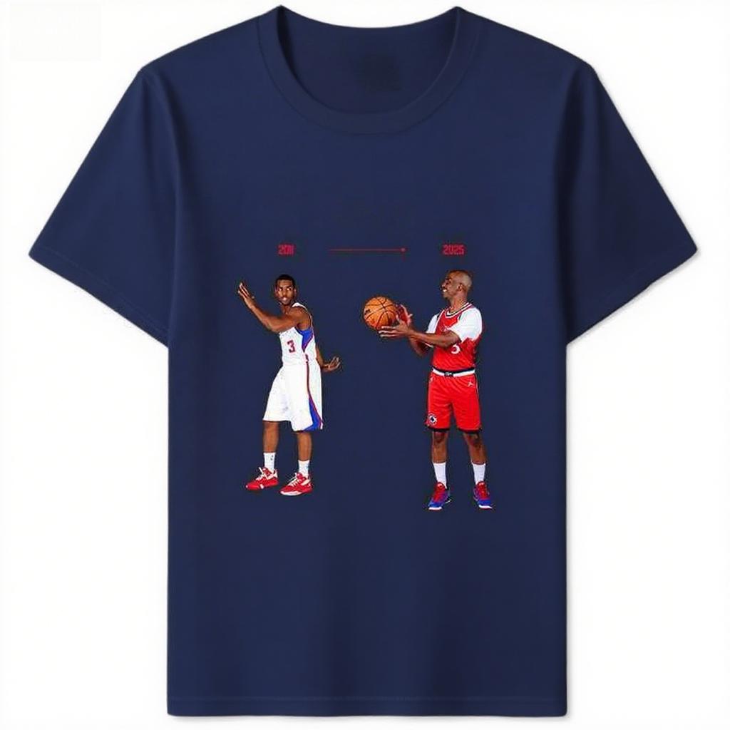 Осенняя футболка из чистого хлопка, приятная к коже, для мужчин и женщин, для пар, модная, простая, с баскетбольным ретро-принтом, трендовая футболка большого размера