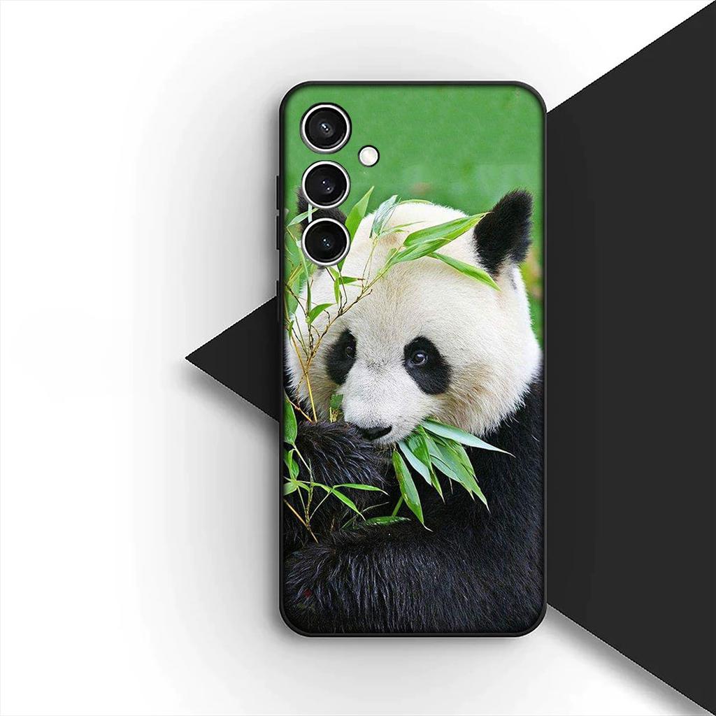 Lovely Panda Cute Silicone Cover for Xiaomi Redmi Note 12 11 10 Pro 10A 10C 12C 13C Note12 12Pro Coque Phone Case