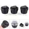 1Pc 2-Pin On-Off Spst Round Dot Car Auto Rocker Toggle Switch+Waterproof Cover