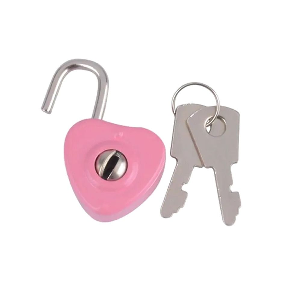 1 комплект в форме сердца, замок с ключом безопасности, старый антикварный винтажный стиль, замок для книги, архаичные навесные замки