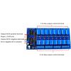 Relays Module Board 16 Channel 24V  Power Supply with Optocoupler Isolation for MCU and PLC