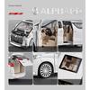 1/24 Toyota Alphard MPV Alloy Die Cast Toy Car Model Sound and Light Pull Back Children's Toy Collectibles Birthday Gift