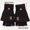 Xiaomi Winter Warm Flip Gloves, Stylish Half Finger Design for Flexible Operation, Silky Touch Screen, Multiple Colors Available
