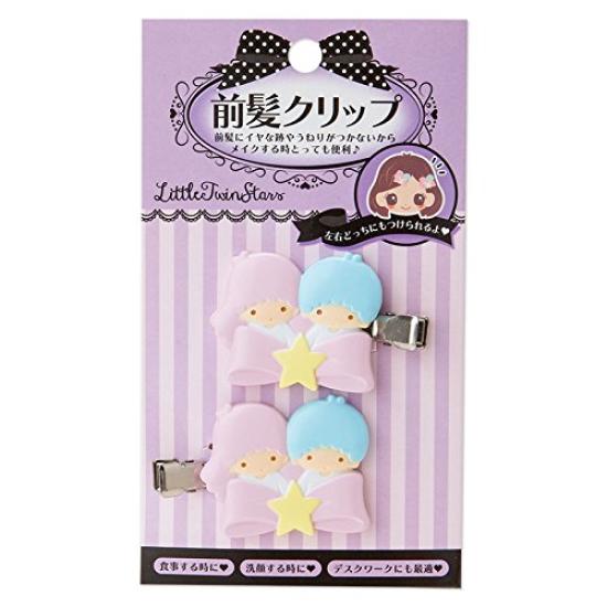 Sanrio Little Twin Stars Kiki Lala Bangs Clip Hair Accessory Pink Goods &