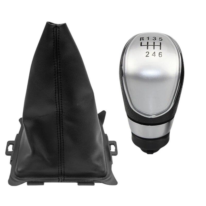 For Ford Fiesta 2008 2009 2010 2011 2012 Manual Car Hand Speed Gear Shift Knob Gaiter Boot Dustproof Cover Case Collar