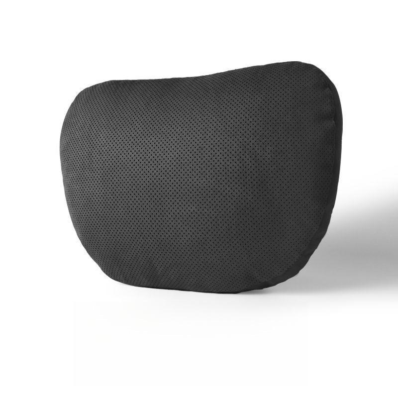Suede Dupont Cotton Neck and Waist Support Pillow for Tesla and Mercedes-Benz S-Class Maybach