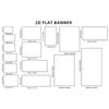 2D Chinese New Year Backdrop, Red Lantern & Peony Floral Photography Banner