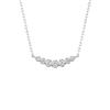 Diamond K18 White Gold Necklace 111721123208 [Yondo Sea] (WG) Women's