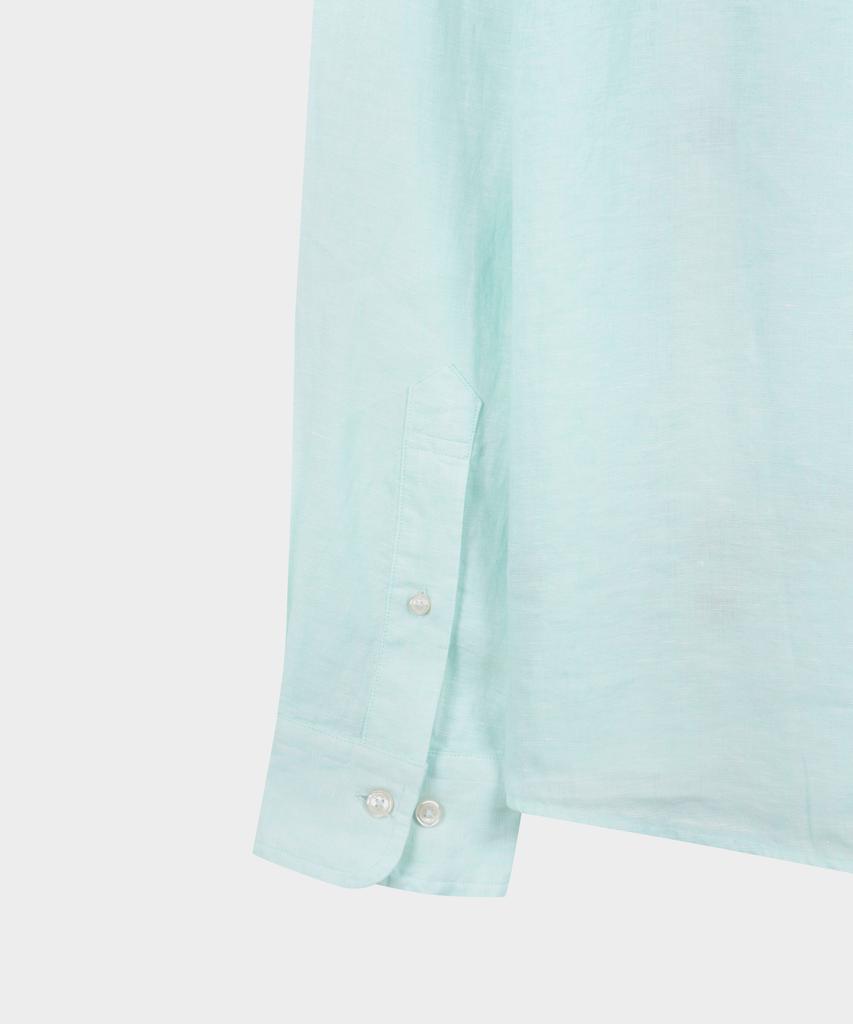 BROOKS BROTHERS Baird Mcnutt Irish Linen Shirt (Light Blue) (Bbthmm7936Lfm)