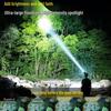 Rechargeable Super Bright LED Headlamp - Long Battery Life, Motion Sensor, Ideal for Outdoor Night Fishing
