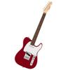 Squier by Fender Debut Electric Laurel White Dakota with Soft Case Collection™ Telecaster® Guitar, Fingerboard, Pickguard, Red,