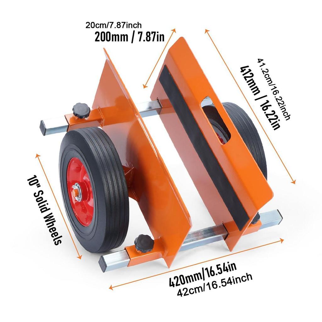 Тележка для гранитных плит Бесшумная тележка для перемещения панелей Тележка для дверей Тележка для панелей для транспортировки пиломатериалов Деревянные двери Перемещение гипсокартона
