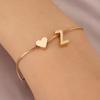Ins Style Simple Fashion Love Bracelet Personality Design 26 английских букв Ювелирные изделия для рук S069