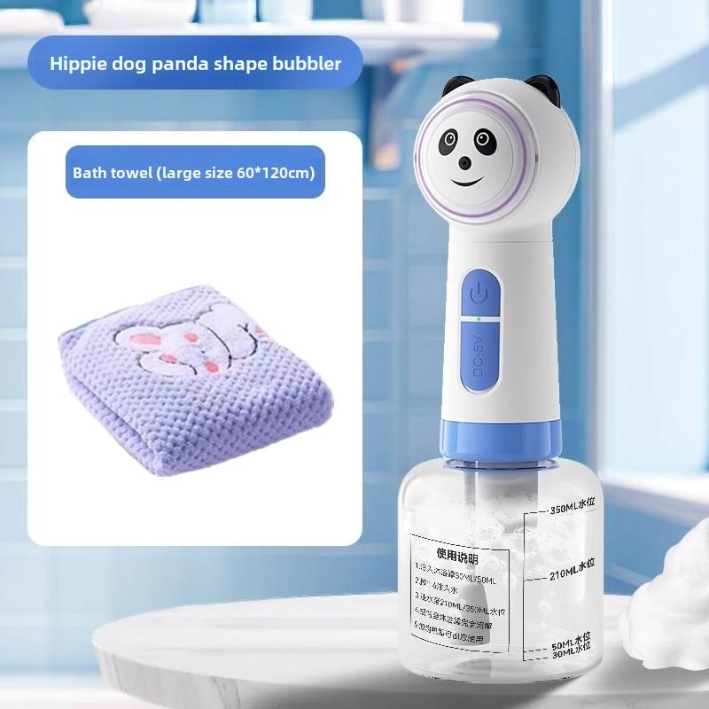 Машина для мыльных пузырей для домашних животных Милая машина для мыльных пузырей для собак и кошек Ванна для купания для мытья тела Умная машина для мыльных пузырей для собак