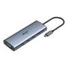 Многопортовый USB-C хаб aigo 9-в-1 с поддержкой PD 100 Вт