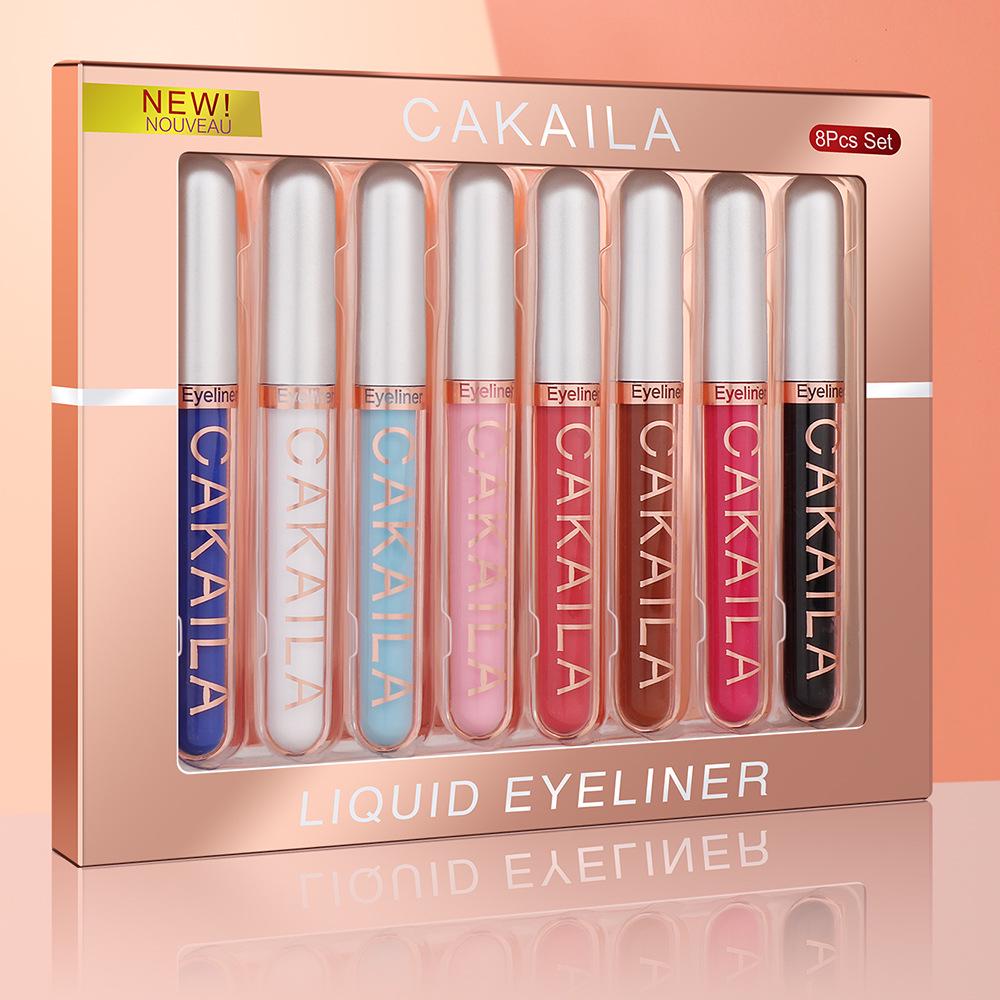 Уведомление: Набор подводок для глаз CAKAILA из 8 цветов - Только для внешней торговли