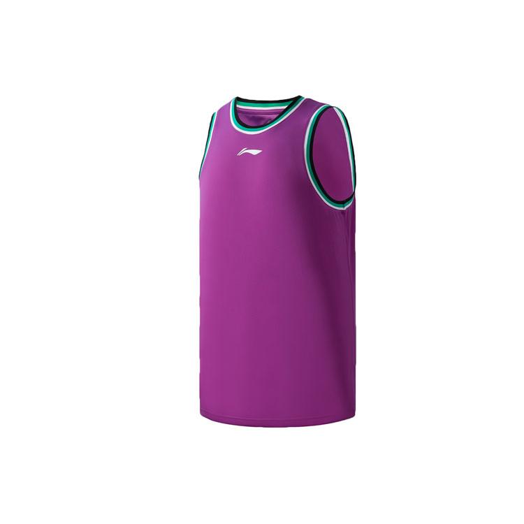 Li Ning Спортивная Коллекция Баскетбольная Повседневная Спортивная Одежда Мужская Гиацинтовый Фиолетовый AATR011-5