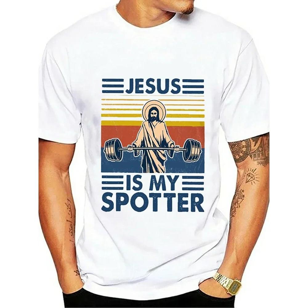 High Quality Short Sleeve Top Not Today Satan Jesus Vs Satan in O-Neck T Shirt Man/Woman Short Sleeve Tees Shirt 2024 New In