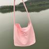 Portable Tote Bag Going Out High-Value Summer Bag Bucket Bag Macaron Color Shoulder Underarm Bag