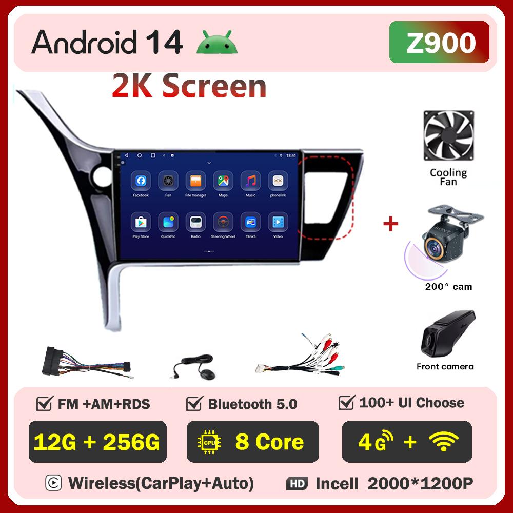 Для Toyota Corolla 11 Auris E180 2017 2018 2019 Carplay Auto Экран Беспроводной Android Auto Автомобильные Интеллектуальные Системы Автомобильный DSP