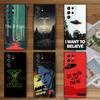 The X Files Я хочу верить Мягкий чехол для телефона для Samsung Galaxy S26 S25 Edge S24 Ultra S23 Plus S22 S21 FE S20 Черная задняя крышка