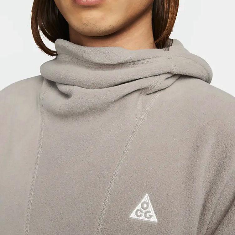 Nike ACG Wolf Tree Однотонная толстовка с логотипом Мужские Топы Серый DQ5780-087