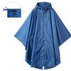 Solid Color Long Raincoats  Women Waterproof Rain Coat Men  Travel Hooded Beam Port Rain Poncho for Fishing Camping Jacket
