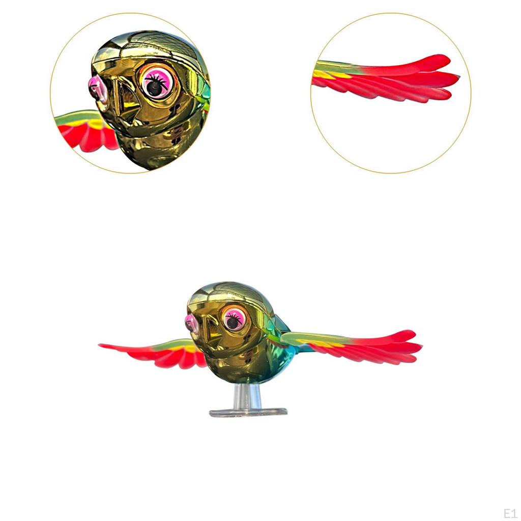 Автомобильное боковое зеркало Декор птицы Креативные мотоциклетные внешние аксессуары Шармы Милый летающий