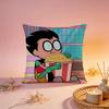 Модный чехол для подушки Teen Titans Хороший Удобный Прочный Чехол для Подушки Многоцелевой для Дома Офиса Машины Дивана