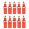 10Pcs M3 Terminal 4mm Banana Jack Socket Screw Panel Jack Terminal Plug for Electronic EquipmentRed