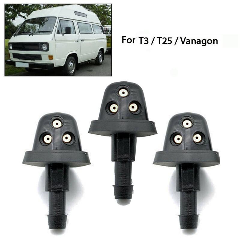 3 шт. Тройные форсунки для T25 T3 Vanagon Омыватель