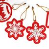 10 PCS DIY Craft Christmas Tree Pendant Xmas Bell Bag Charm Handmade Hanging Ornament  Home Decor