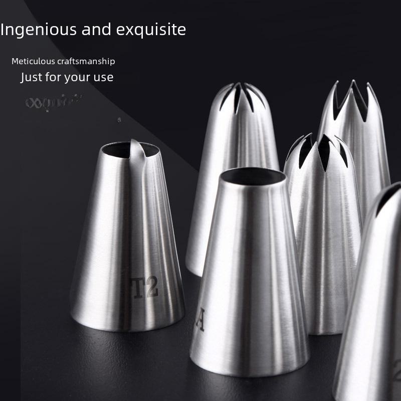 Набор насадок для украшения торта в корейском стиле с кондитерскими мешками