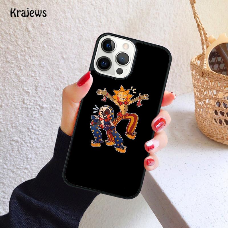 Мягкий чехол FNAF Sundrop Coque для iPhone 14 XR X XS Max 5S 6S 7 8 Plus SE 2020 11 12 13 Pro Max, мини-чехол для телефона