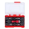 Countersink Drill Bit Set with Adjustable Depth Stop Counter Sink Drill Bits Tool Kit for Woodworking