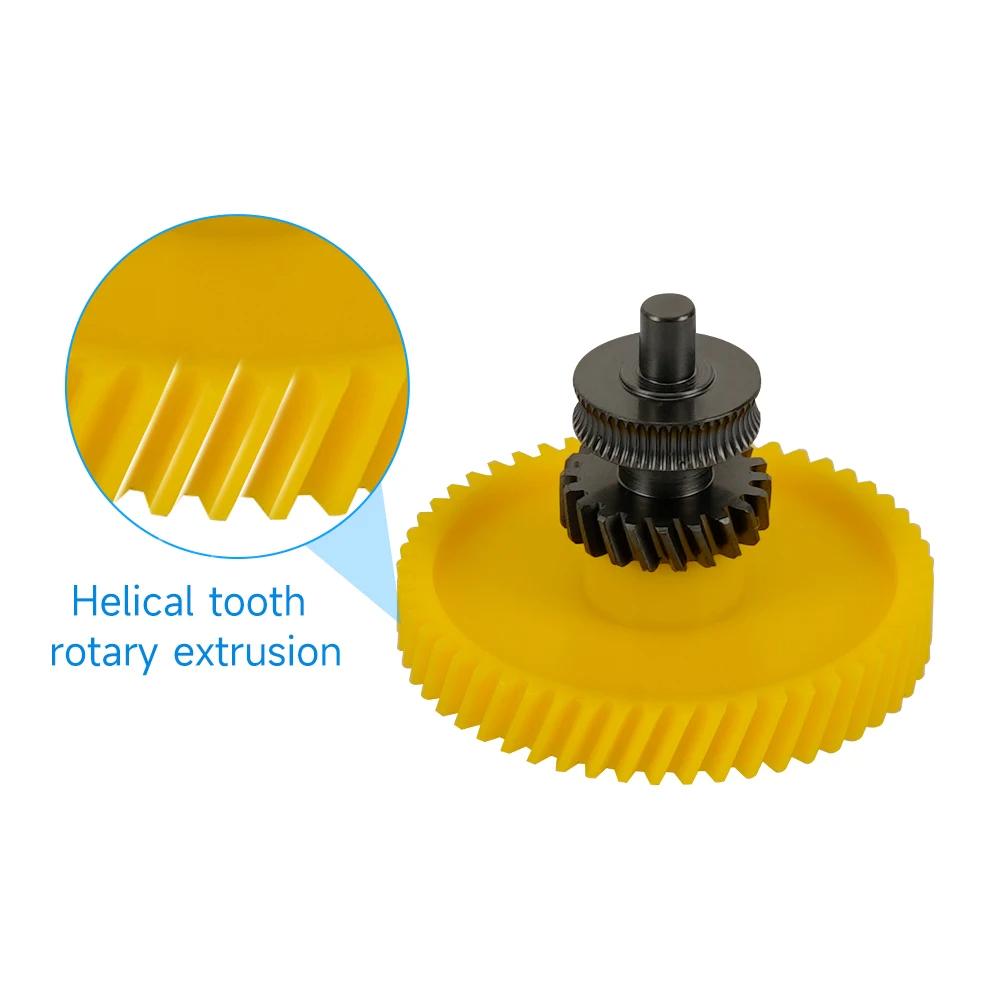 For Bambu Lab Extruder Gear Bambu Lab Extruder Kit for Bambu Lab P1S P1P X1 Carbon X1C Upgrade Hardened Steel 1.75MM Filament