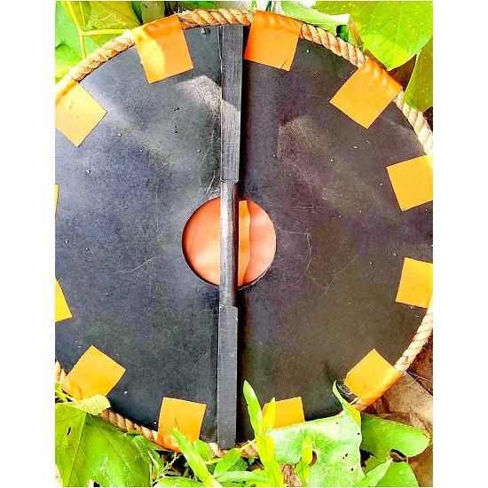 Средневековый щит викинга, деревянный щит, щит компаса, щит ворона Валгаллы, копия щита викинга, щит средневекового воина