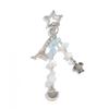 Imitation Pearl Ocean Style Keychain Zinc Zinc Alloy Shell Dolphin Tassel Pendant  Backpack Decor