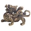 Statue Figurine Wealth Brass Decor Prosperity Chinese Style Ornament Fengshui