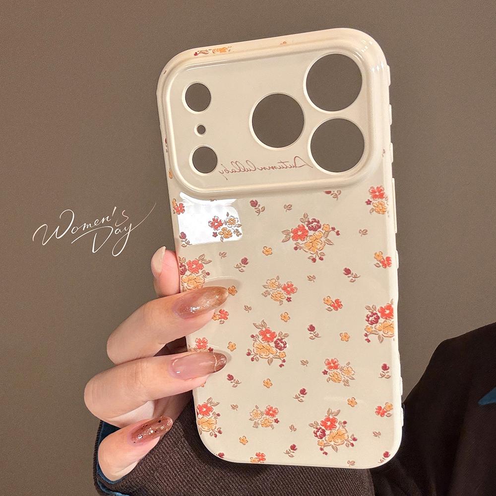 Милый Маленький Цветок Прекрасный Цветочный Чехол для Телефона для iPhone 17promax 17pro 17 13 14 14pro 15 15pro 16 16Pro 16promax Ударопрочный Чехол